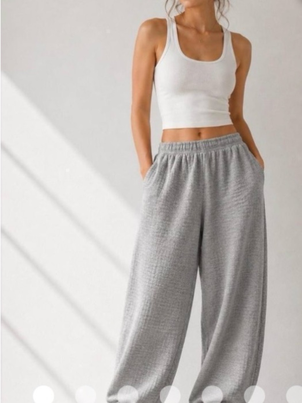 Princess Polly S Gray High Rise Jogger Sweatpants Athleisure Women’s 2